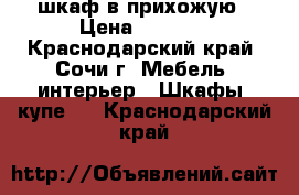 шкаф в прихожую › Цена ­ 6 500 - Краснодарский край, Сочи г. Мебель, интерьер » Шкафы, купе   . Краснодарский край